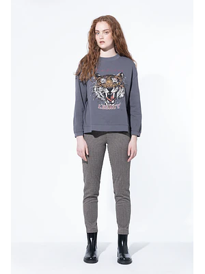 MUJER-TIGER BELIEVE SWEATSHIRT (TALLA S)