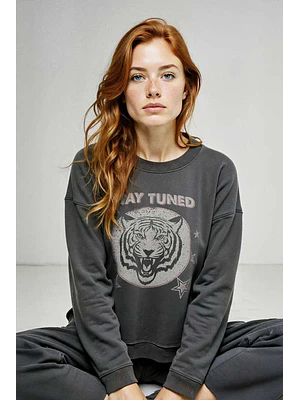 MUJER-TUNED TIGER SWEATSHIRT (TALLA S y M)