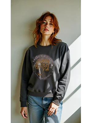 MUJER-EASY TIGER SWEATSHIRT (TALLAS S a L)