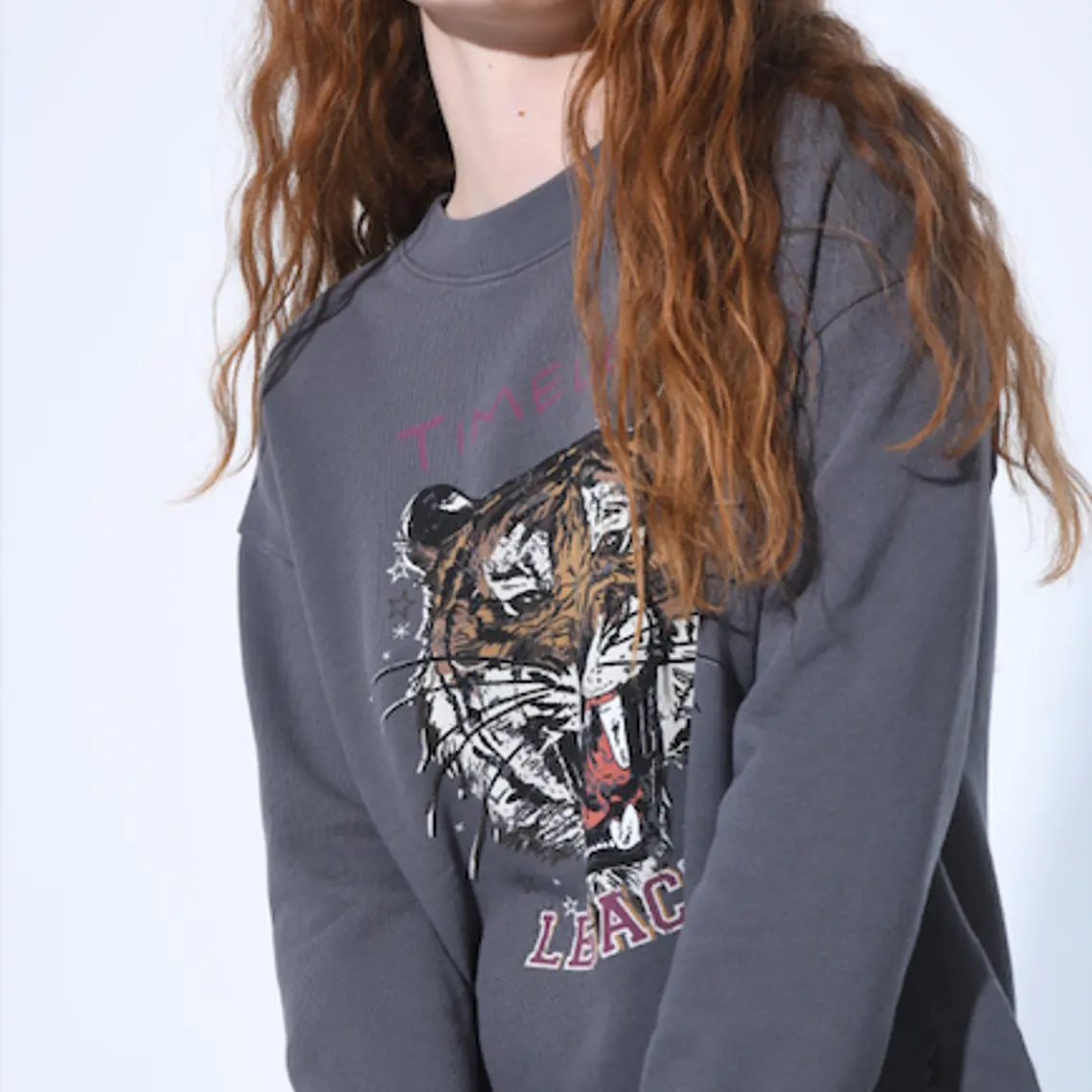 MUJER-TIGER BELIEVE SWEATSHIRT (TALLA S) 4