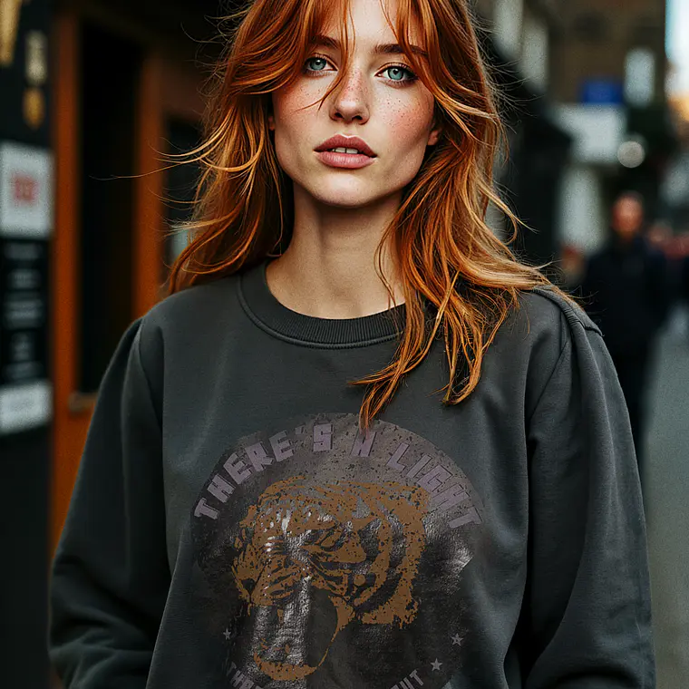 MUJER-EASY TIGER SWEATSHIRT (TALLAS S a L) 3
