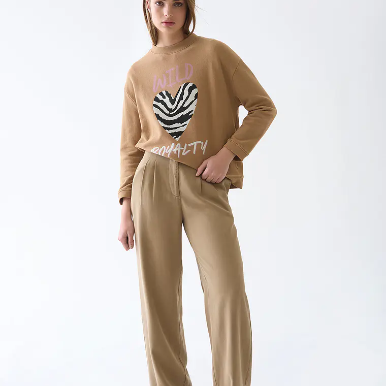 MUJER-WILD ROYALTY SWEATSHIRT (TALLA S) 1