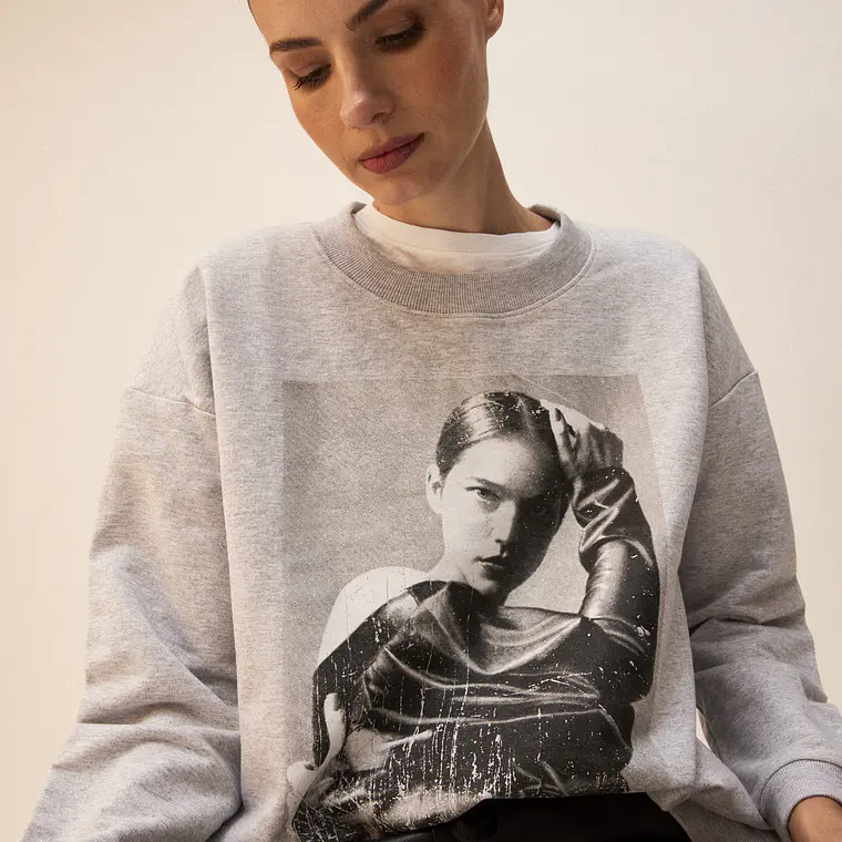 MUJER-PHOTO SWEATSHIRT (TALLA M) 2