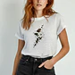 MUJER-COW RAY TEE (TALLA S) - Miniatura 1