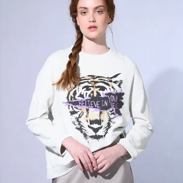 MUJER-TIGER RAY SWEATSHIRT (TALLA S) 3