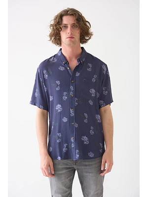 HOMBRE-BLUR SHIRT BLUE (TALLA M - L y XXL)