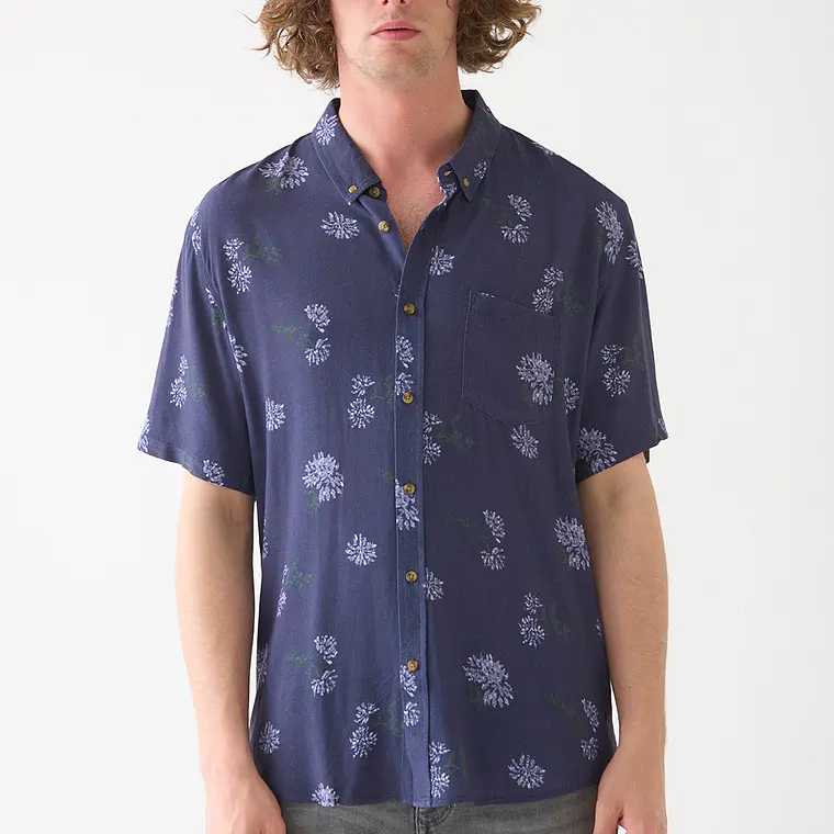 HOMBRE-BLUR SHIRT BLUE (TALLA M - L y XXL) 1