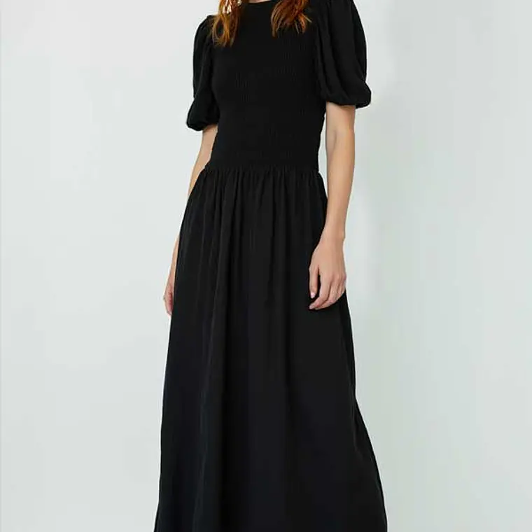 MUJER-CARLOTA DRESS BLACK (TALLAS XS a M) 1