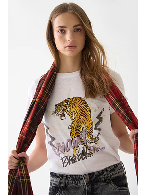 MUJER-BREAK FREE TEE (TALLAS S a L)
