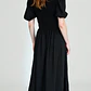 MUJER-CARLOTA DRESS BLACK (TALLAS XS a M) - Miniatura 2