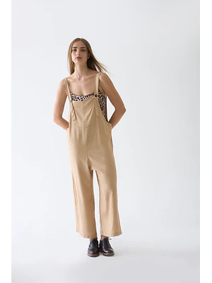MUJER-JULIE ROMPER BEIGE (TALLA S)