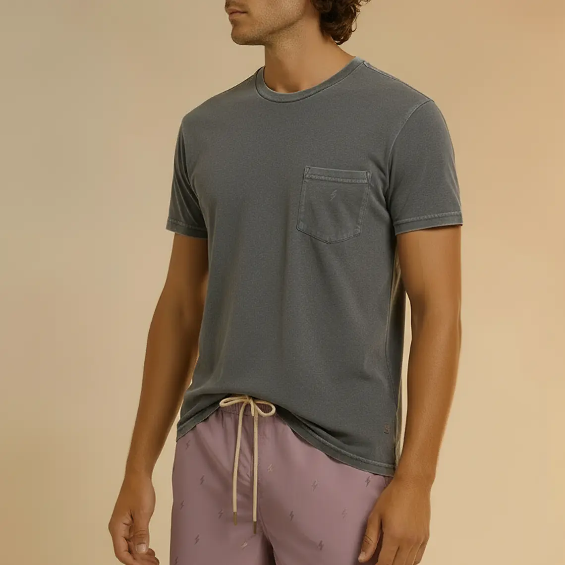 HOMBRE-PHILL BOARDSHORT-LILAC TUNDER (TALLAS S a XXL) 2