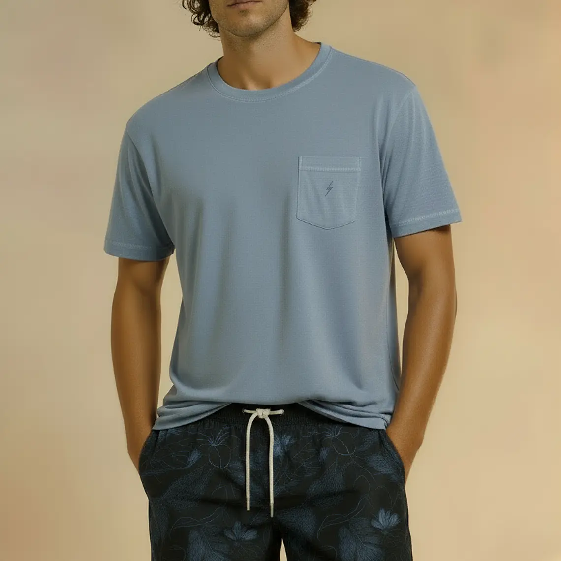 HOMBRE-PHILL BOARDSHORT-BLUE SUMER (TALLAS S a L y XXL) 3