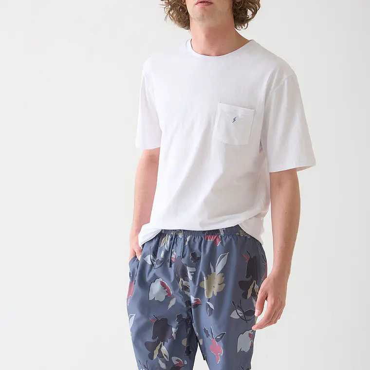 HOMBRE-PHILL BOARDSHORT- GREY FLOWERS (TALLA L y XXL) 1