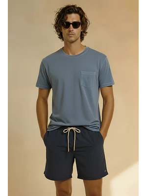 HOMBRE-PHILL BOARDSHORT-VINTAGE BLACK (TALLA M y L)