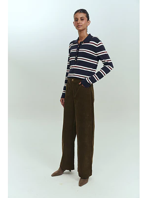 MUJER-BOWIE TROUSER OLIVE (TALLAS 34 a 42)