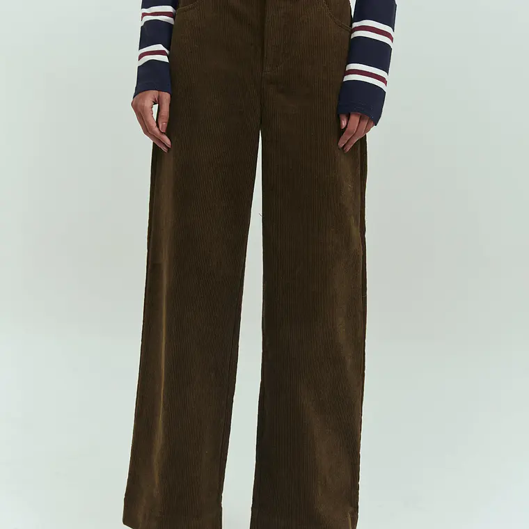 MUJER-BOWIE TROUSER OLIVE (TALLAS 34 a 42) 4