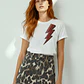 MUJER-RAY TEE WHITE (TALLAS XS a M) - Miniatura 3