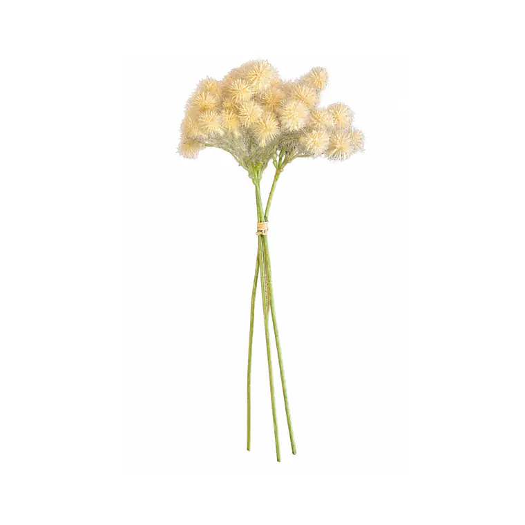 RAMAS Y FLORES - RAMO ARTIFICIAL POMPONES (30H CM) 1