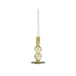 CANDELABRO SWIRL BUBBLES GREEN (9D X 16H CM) - Miniatura 3