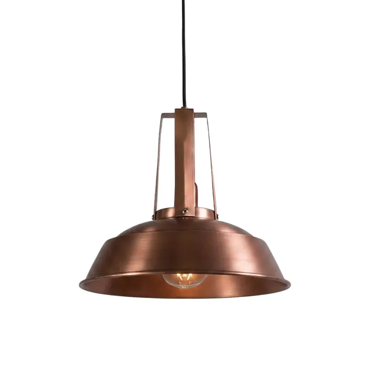 LÁMPARA COLGANTE METALICA COBRE (34D X 30H CM) 1
