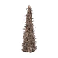 ÁRBOL NAVIDEÑO PLUMAS NEGRAS Y PUNTOS BLANCOS L (14.5D X 60H CM) - Miniatura 1