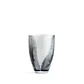 VIDRIO - FLORERO OVAL BOCA ANCHA BLANCO/GRISES (18.5D X 25H CM) - Miniatura 1