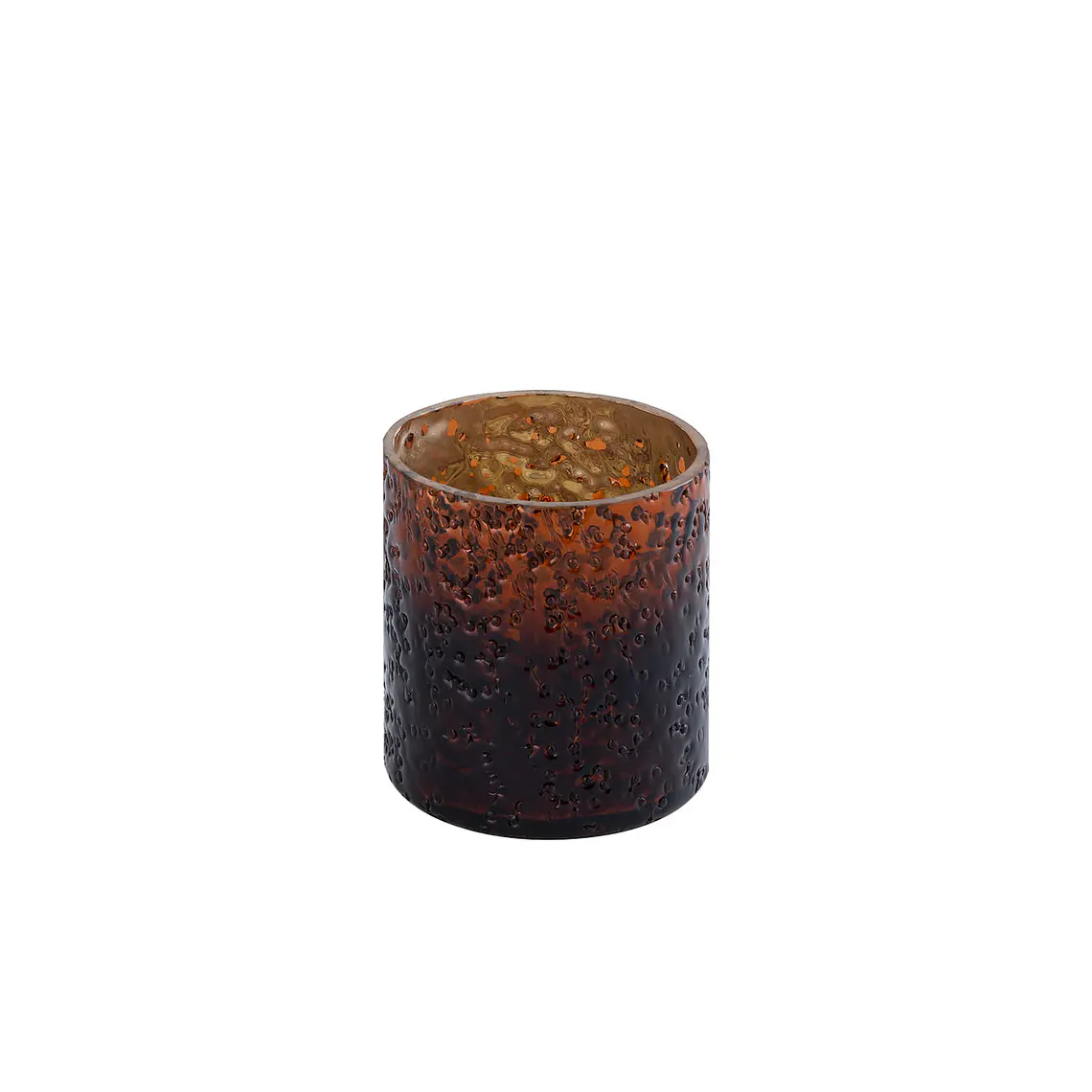 TEALIGHT MOSTACILLA DEGRADÉ CAFÉ (8D X 9H CM) 1