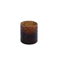 TEALIGHT MOSTACILLA DEGRADÉ CAFÉ (8D X 9H CM) - Miniatura 1