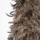 ÁRBOL NAVIDEÑO PLUMAS NEGRAS Y PUNTOS BLANCOS L (14.5D X 60H CM) - Miniatura 2