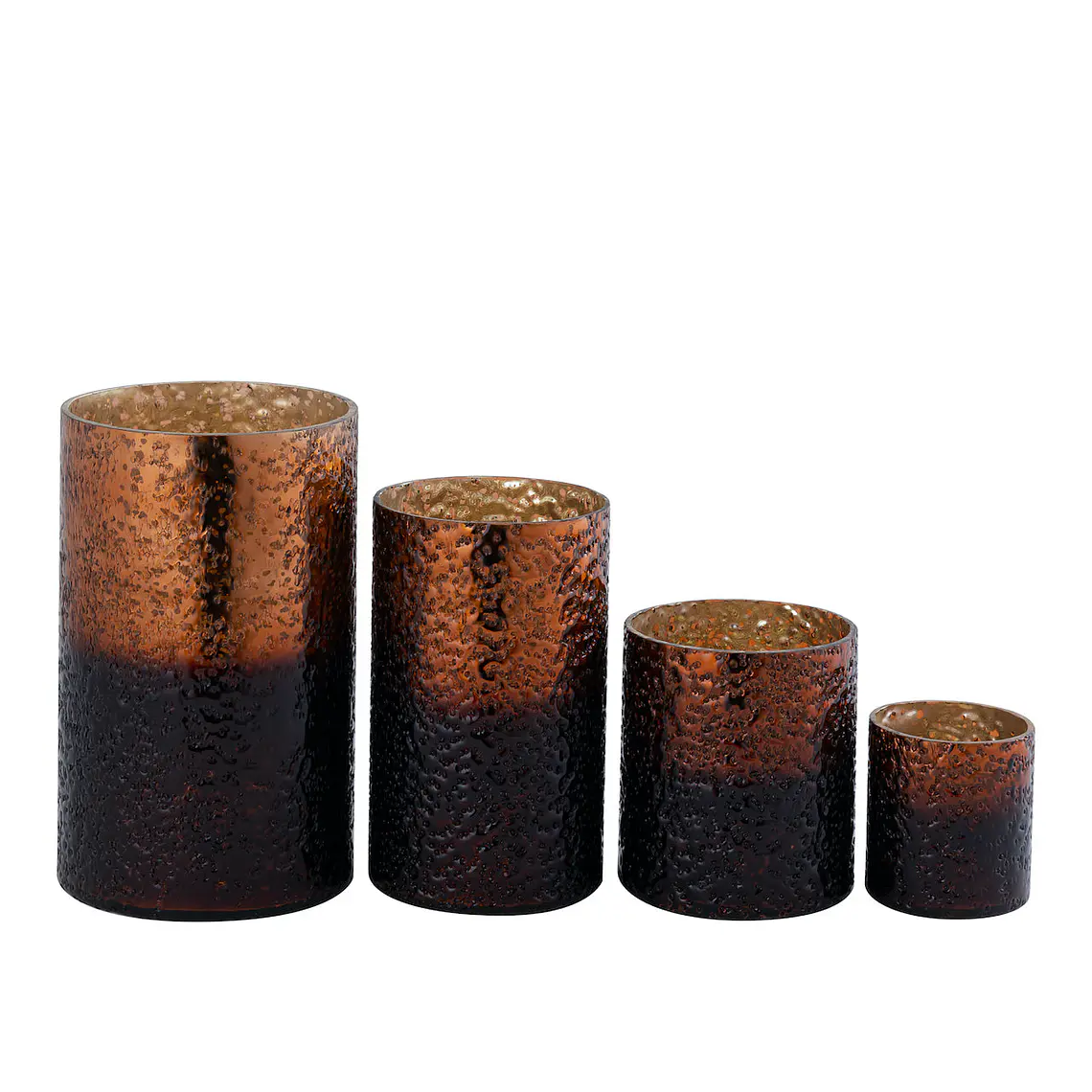 TEALIGHT MOSTACILLA DEGRADÉ CAFÉ (8D X 9H CM) 2