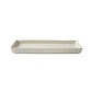 FUENTE RECTANGULAR BLANCO GRES (32L X 13A X 3H CM) - Miniatura 1