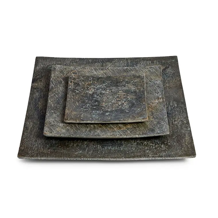 PIEDRA - PLATO CUADRADO PIZARRA INDOOR (50 X 50 X 1H CM) 2
