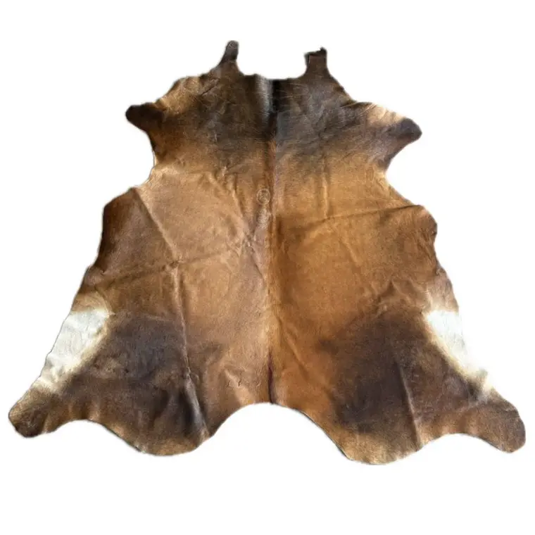 ALFOMBRA - CUERO DE VACA CAMEL (200L X 190A CM) 1