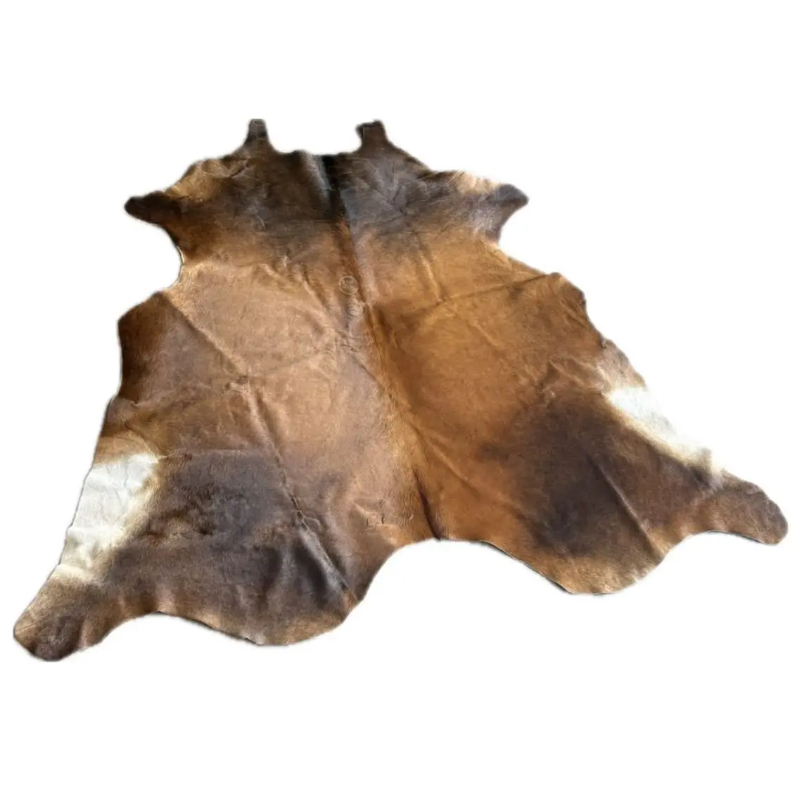ALFOMBRA - CUERO DE VACA CAMEL (200L X 190A CM) 3