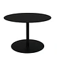 MESA LATERAL - SNOW BLACK ROUND M (60D x 40H CM) - Miniatura 1
