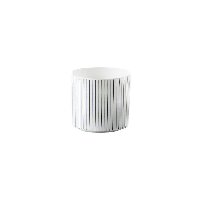 TEALIGHT PORCELANA LINEAS  (7D X 6.5H CM) 1