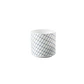TEALIGHT PORCELANA ROMBOS  (7D X 6.5H CM) - Miniatura 1