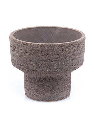 COPÓN COLOR TAUPE INDOOR HECHO A MANO 100% WATERPROOF (18D X 15H CM)
