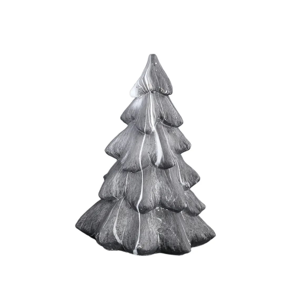 ARBOL DE NAVIDAD EN CEMENTO TIPO MARMOL (14 X 20 CM 1