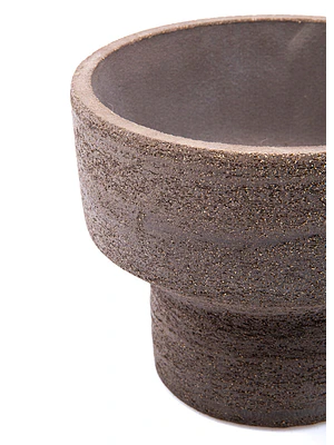 COPÓN COLOR TAUPE INDOOR HECHO A MANO 100% WATERPROOF (18D X 15H CM)