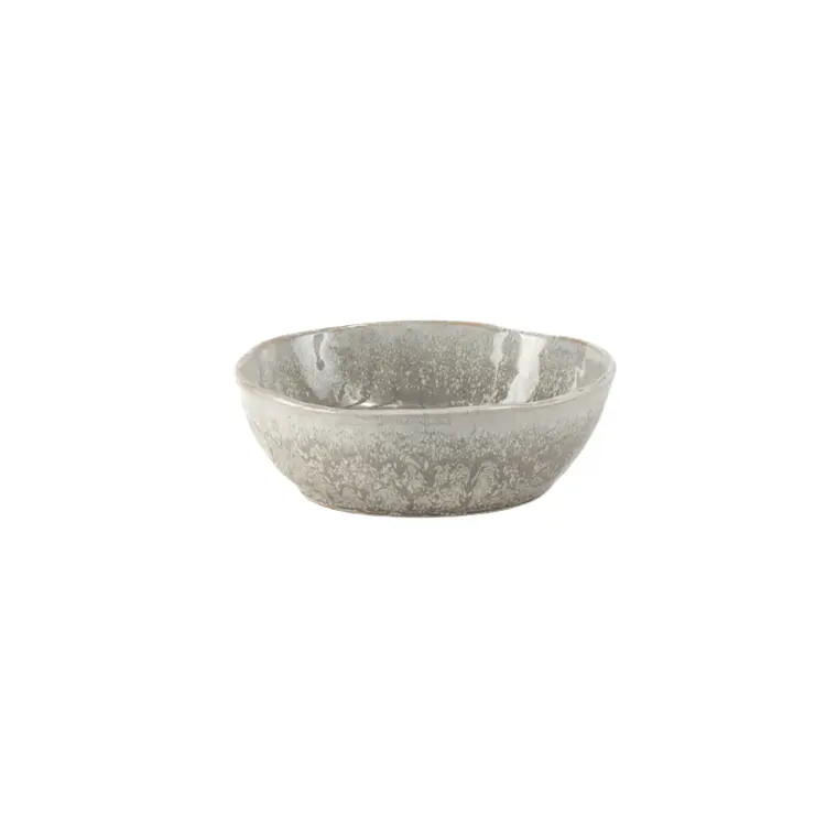 BOWL REDONDO BAJO BEIGE GRIS (14D X 4.7H CM) 1
