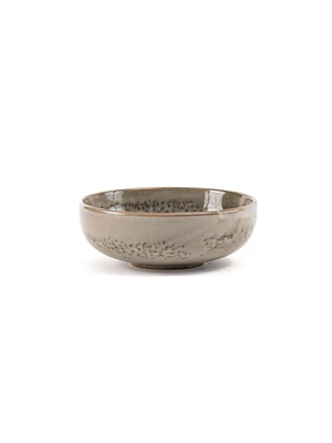 BOWL BAJO GRES TAUPE (16D X 6H CM)