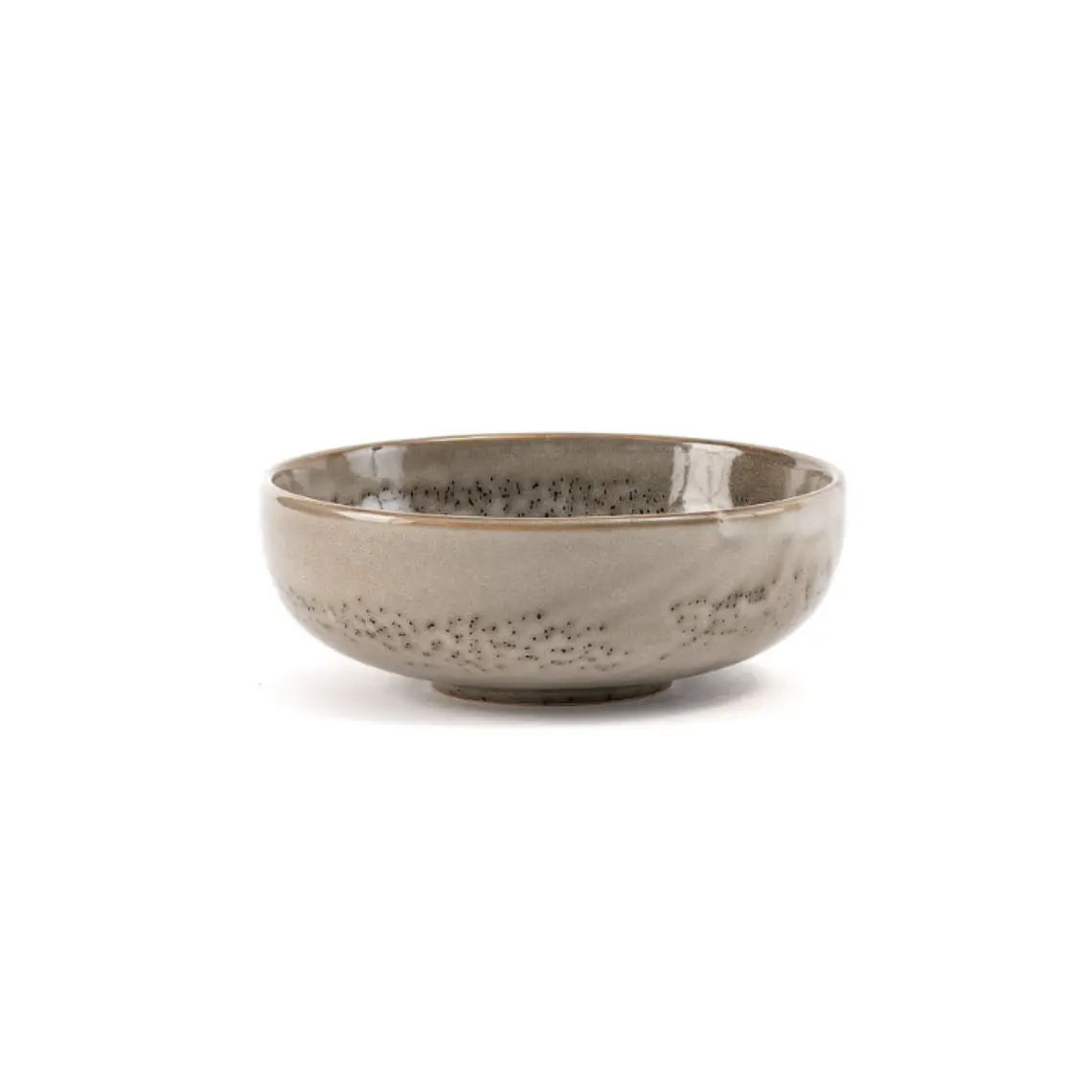 BOWL BAJO GRES TAUPE (16D X 6H CM) 1