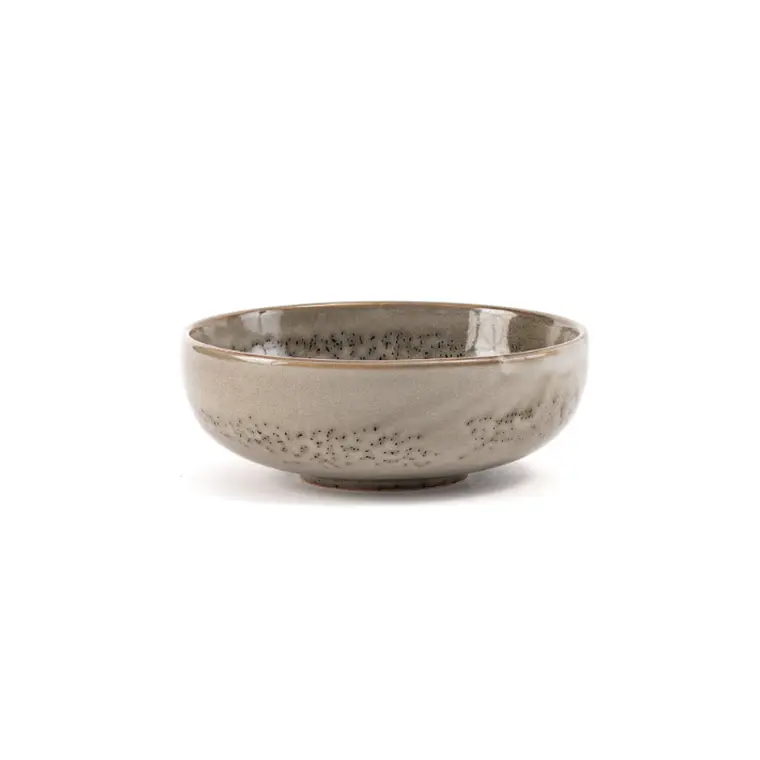 BOWL BAJO GRES TAUPE (16D X 6H CM) 1