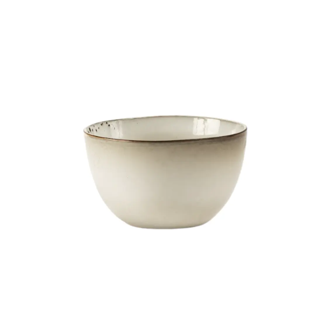 FUENTE BOWL S GRES BEIGE (17D X 10H CM) 1