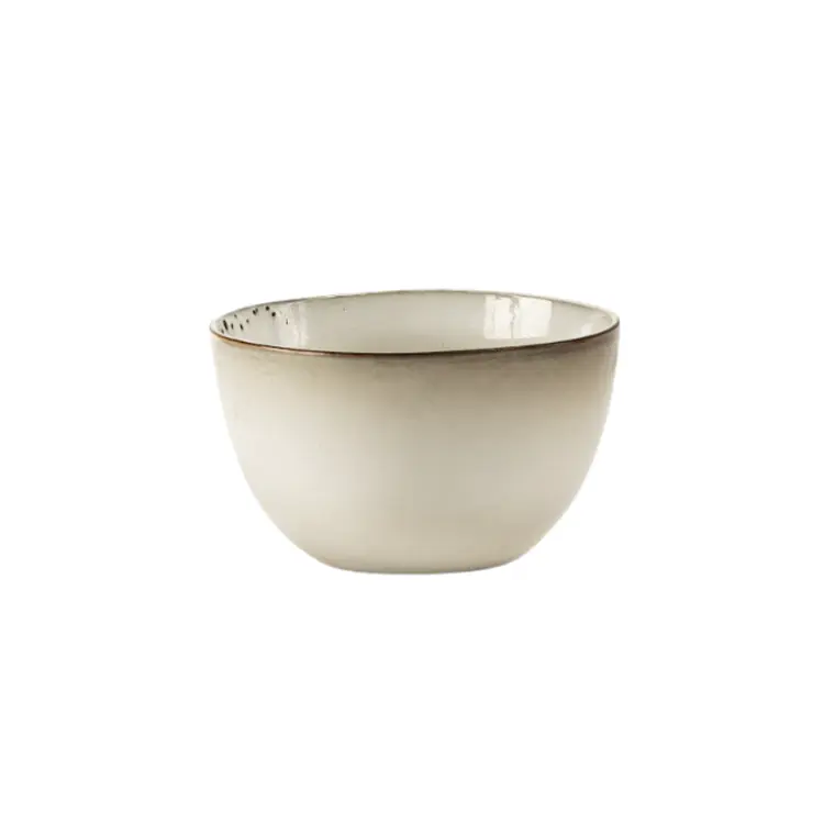 FUENTE BOWL S GRES BEIGE (17D X 10H CM) 1