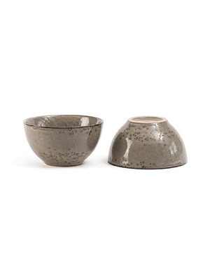 BOWL PEQUEÑO GRES TAUPE (12D X 7H CM)
