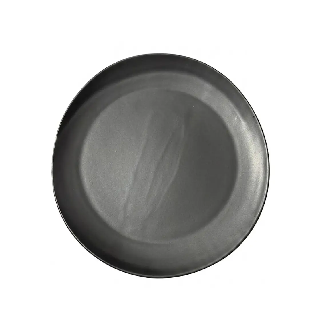 PLATO BASE IRREGULAR COLOR NEGRO (32D X 1.5H CM) 3