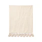 CHAL - PIECERA POMPONES BEIGE XL (180 X 280 CM) - Miniatura 1